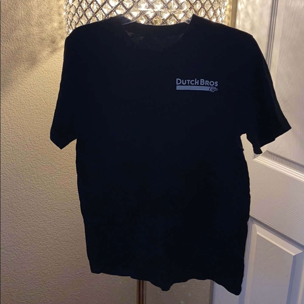 DUTCH BROS Simple Black tee